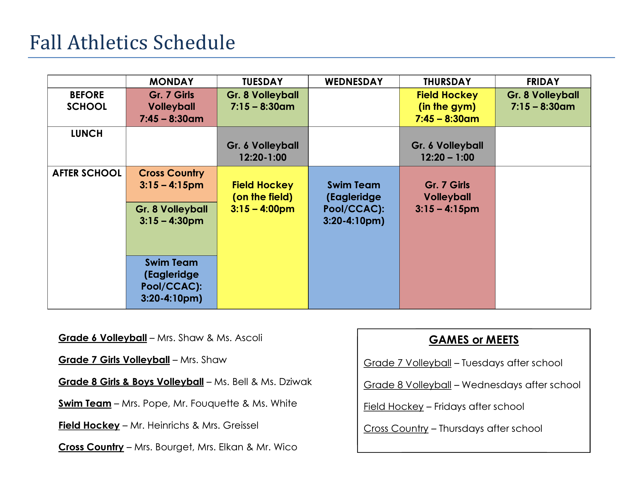 Athletics - Summit Middle School